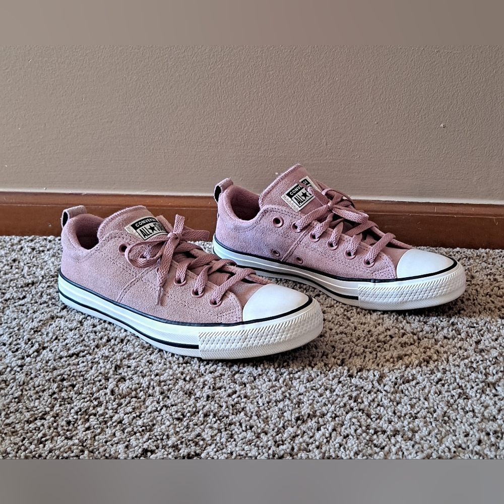 CTAS Converse Madison Suede Pink Sneakers Size 8